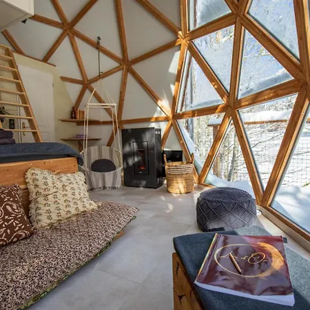 Dome Panoramique Confort Au Coeur Du Vercors Casa vacanze Autrans-Meaudre-en-Vercors